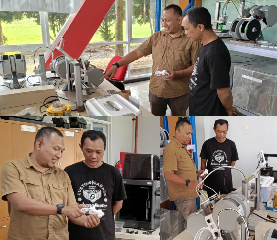 Telkom University dan PT INKAE Kembangkan Prototipe Rangka Motor Berbasis Teknologi Tepat Guna