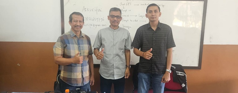 Tim Dosen Stikom Bandung Bekali SIswa SMA Kemampuan Ai