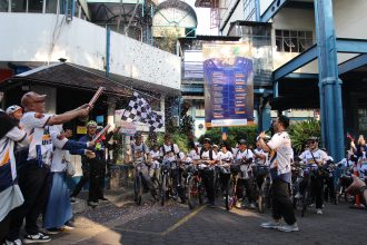 Semarak Milad ke-68 Unisba, 567 Peserta Ikuti Funbike Keliling Kota Bandung