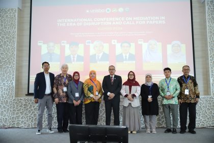 ICoMED 2026, Mahasiswa Doktor Ilmu Hukum Unisba Dorong Inovasi Mediasi